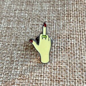 ✨ 3/$15 ✨ Enamel Pin Middle Finger